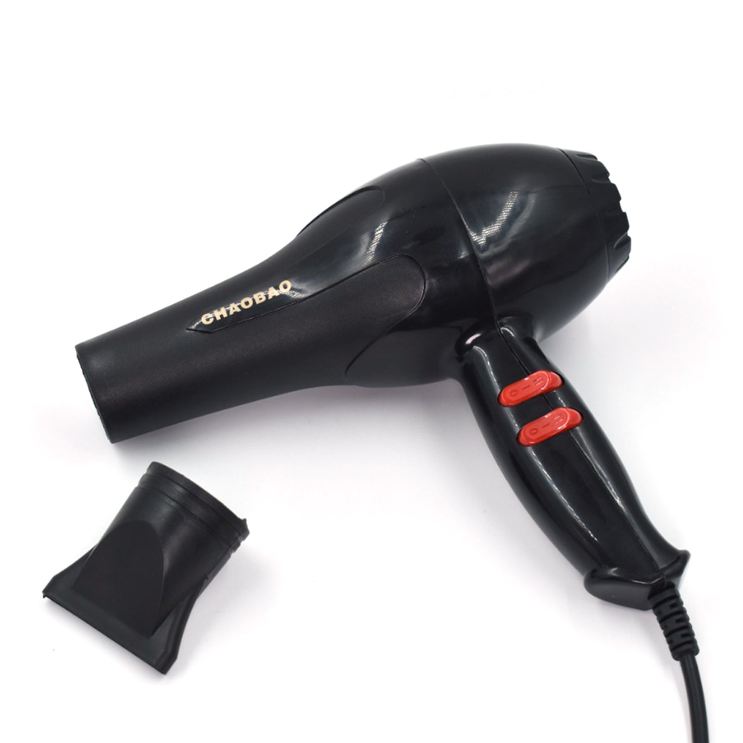 Professional hair dryer in a sleek design, suitable for both women and men. Professional hair dryer in a sleek design, suitable for both women and men.